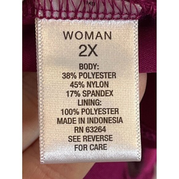 Roz Ali Top Women 2X Pink Pullover Floral Burnout Boho Western Whimsygoth Fairy - Picture 6 of 13